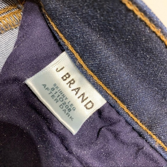 J Brand Skinny Leg After dark 25 jeans - Picture 4 of 9